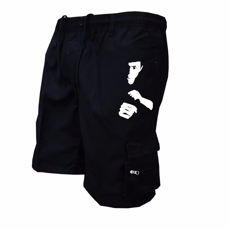 Mens Fashion Workwear - Fashion Print Workwear Shorts Men's Stylish