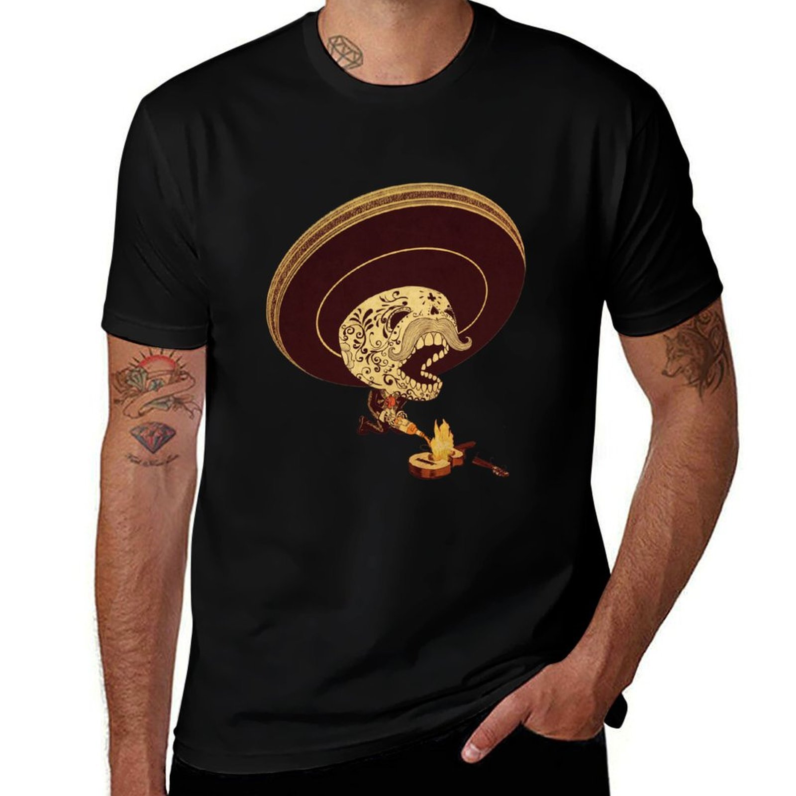 Men'S Fashion Monterrey - Monterrey Fire T-Shirt Fashion Graphic Tee