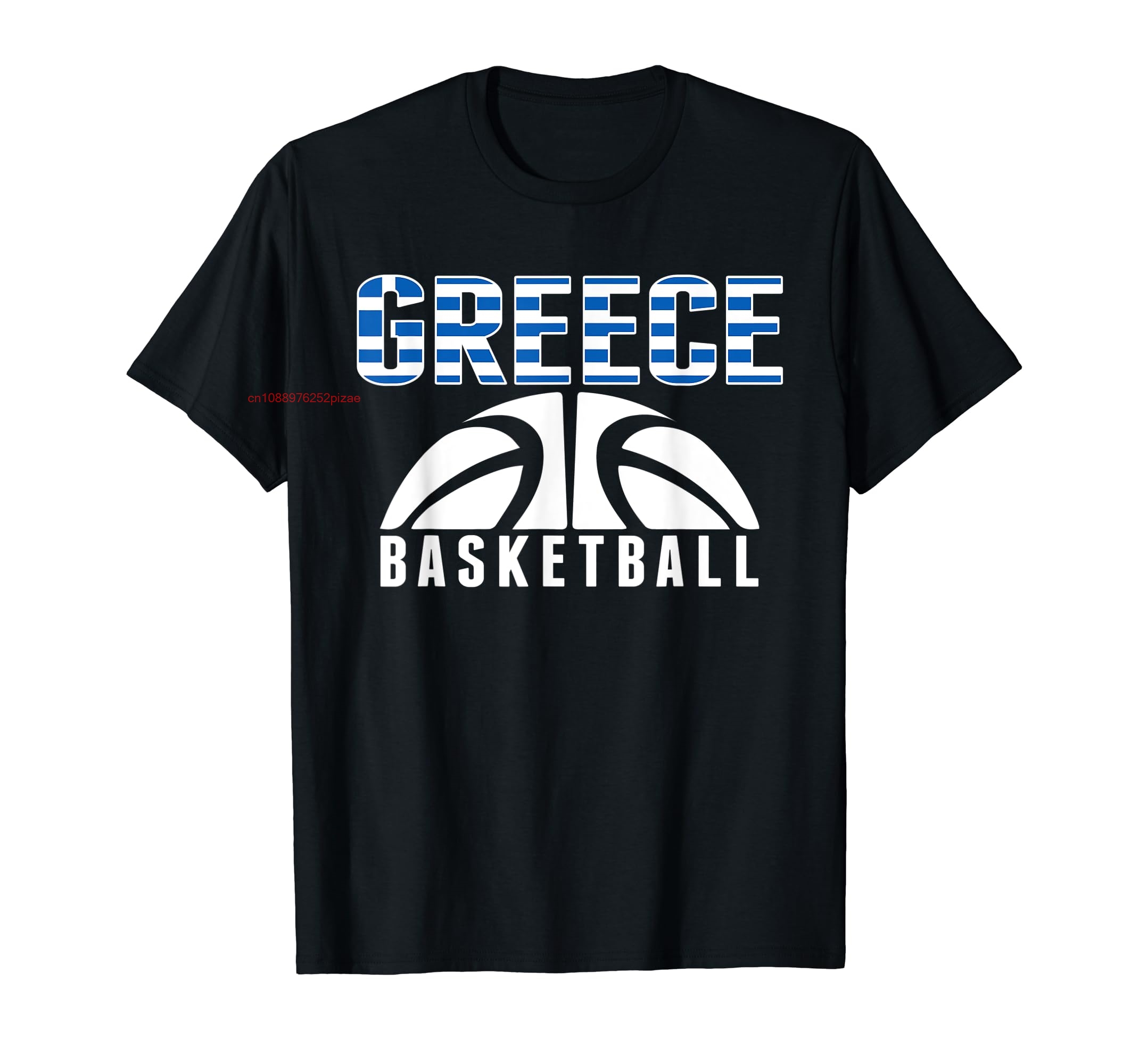 Men'S Fashion Greece - 100% Cotton Greece Basketball Fans Proud
