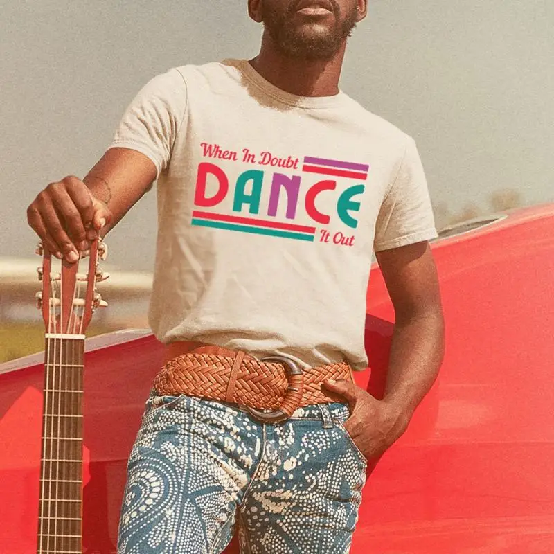Men'S Fashion 70S - When In Doubt Dance It Out