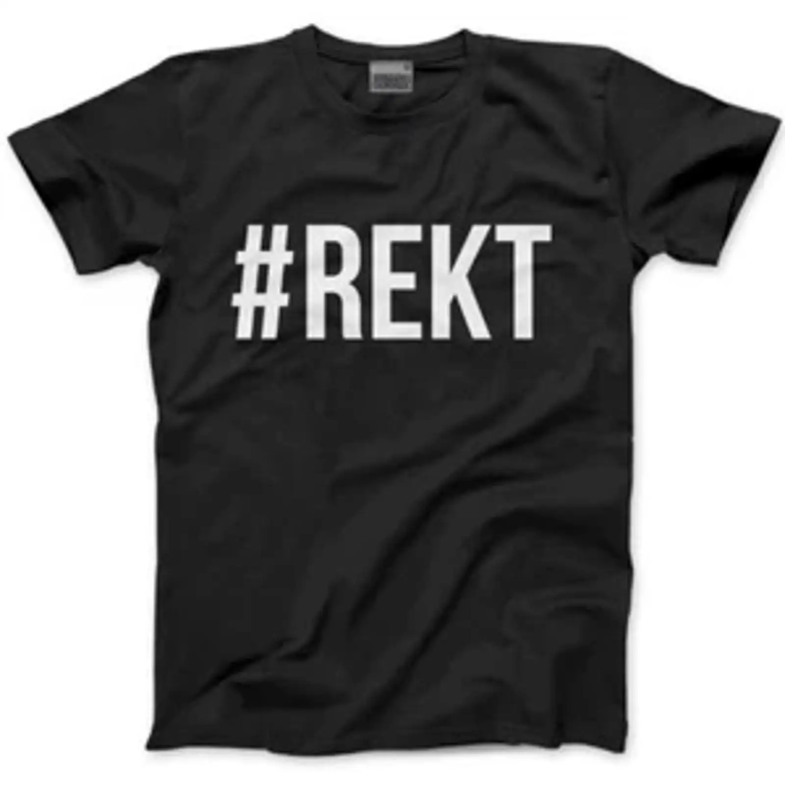 Mens Fashion Hashtags - REKT Hashtag Wrecked Men's T Shirt