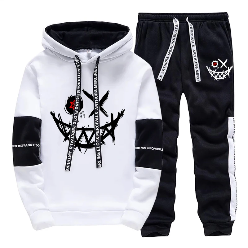 Men'S Fashion Usa - Men's Set/Hoodie/Pants 2026 Autumn Daily Casual