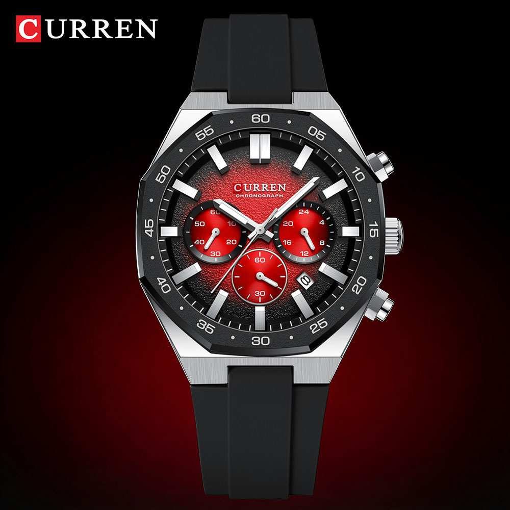 Belt Mens Fashion - CURREN Fashion Casual Men Sports Watch