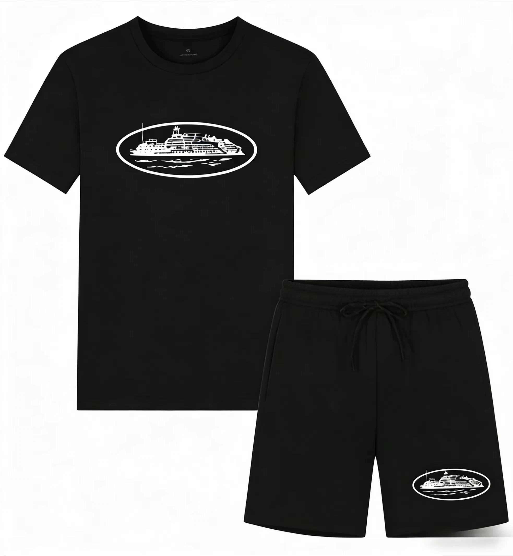 Men'S Fashion Brands - 2026 Summer New Small Boat Printed