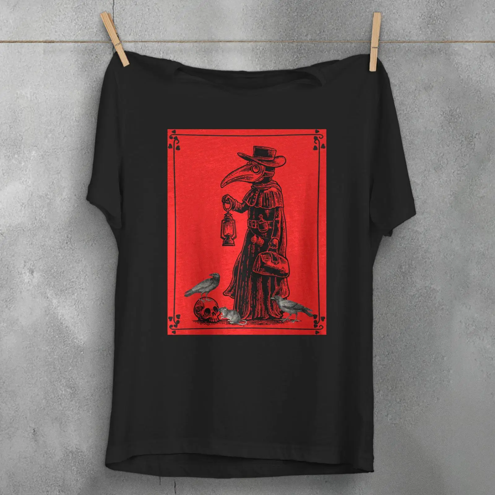 Plague Doctor T Shirt Gothic H - đánh giá và giá Men'S Fashion History