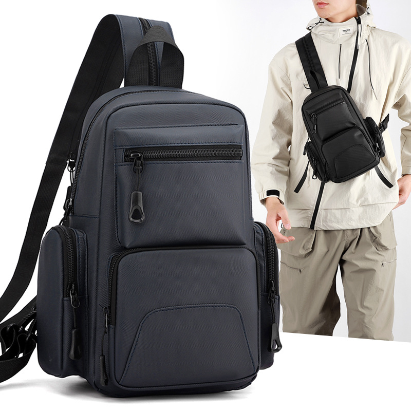 New Men's Chest Bag Casual Fas - đánh giá và giá Men'S Fashion Bag