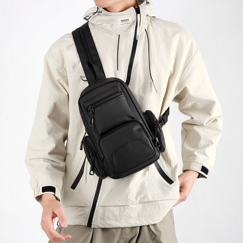 New Men's Chest Bag Casual Fas - đánh giá và giá Men'S Fashion Bag