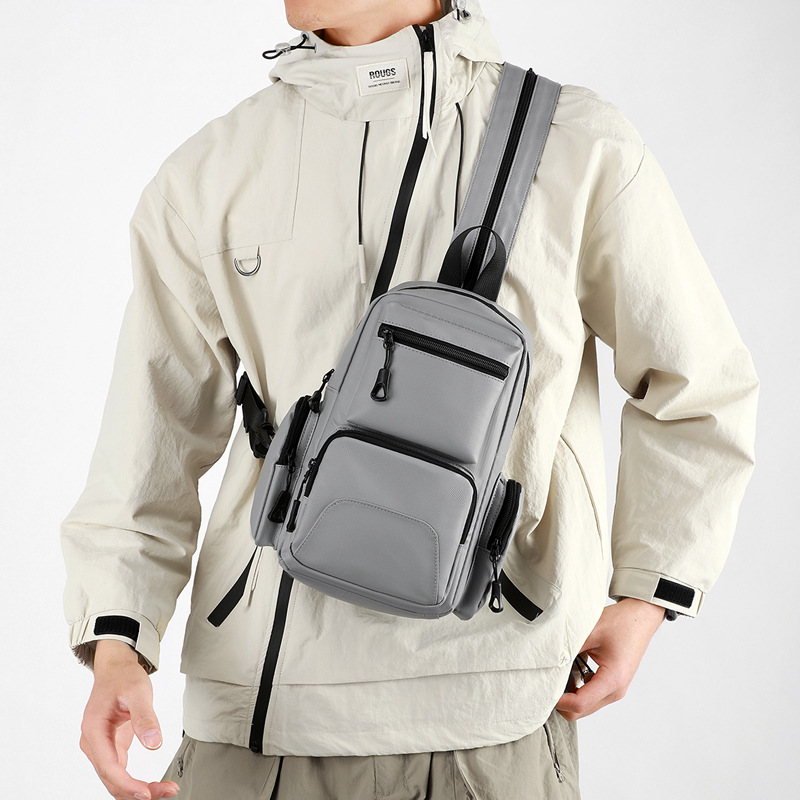 New Men's Chest Bag Casual Fas - đánh giá và giá Men'S Fashion Bag