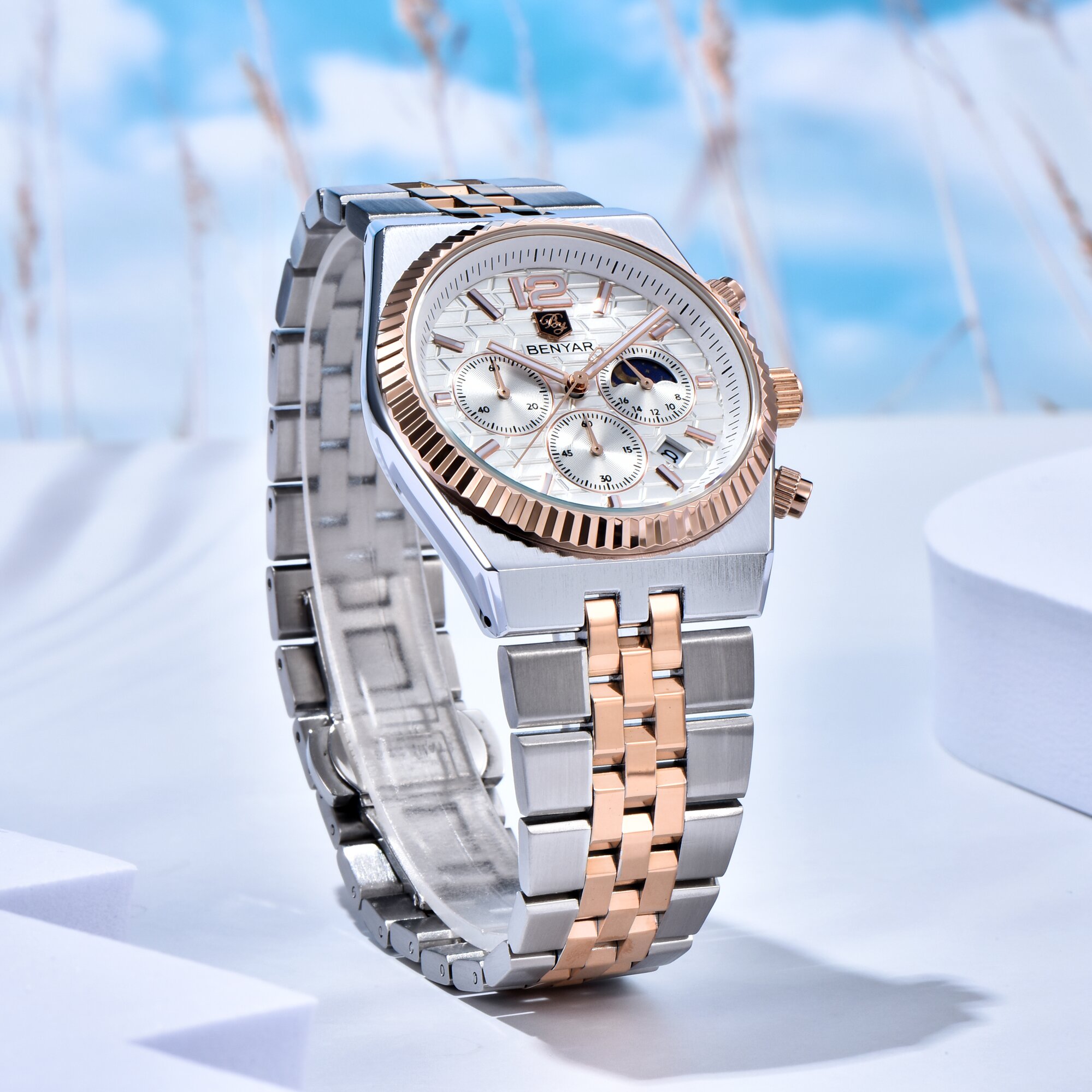 BENYAR Luxury Two-Tone Mens Qu - đánh giá và giá Men'S Fashion Magazine
