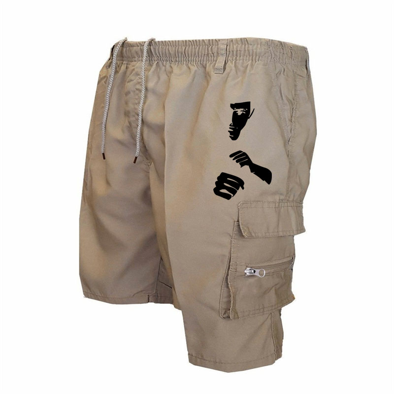 Fashion Print Workwear Shorts  - đánh giá và giá Mens Fashion Workwear