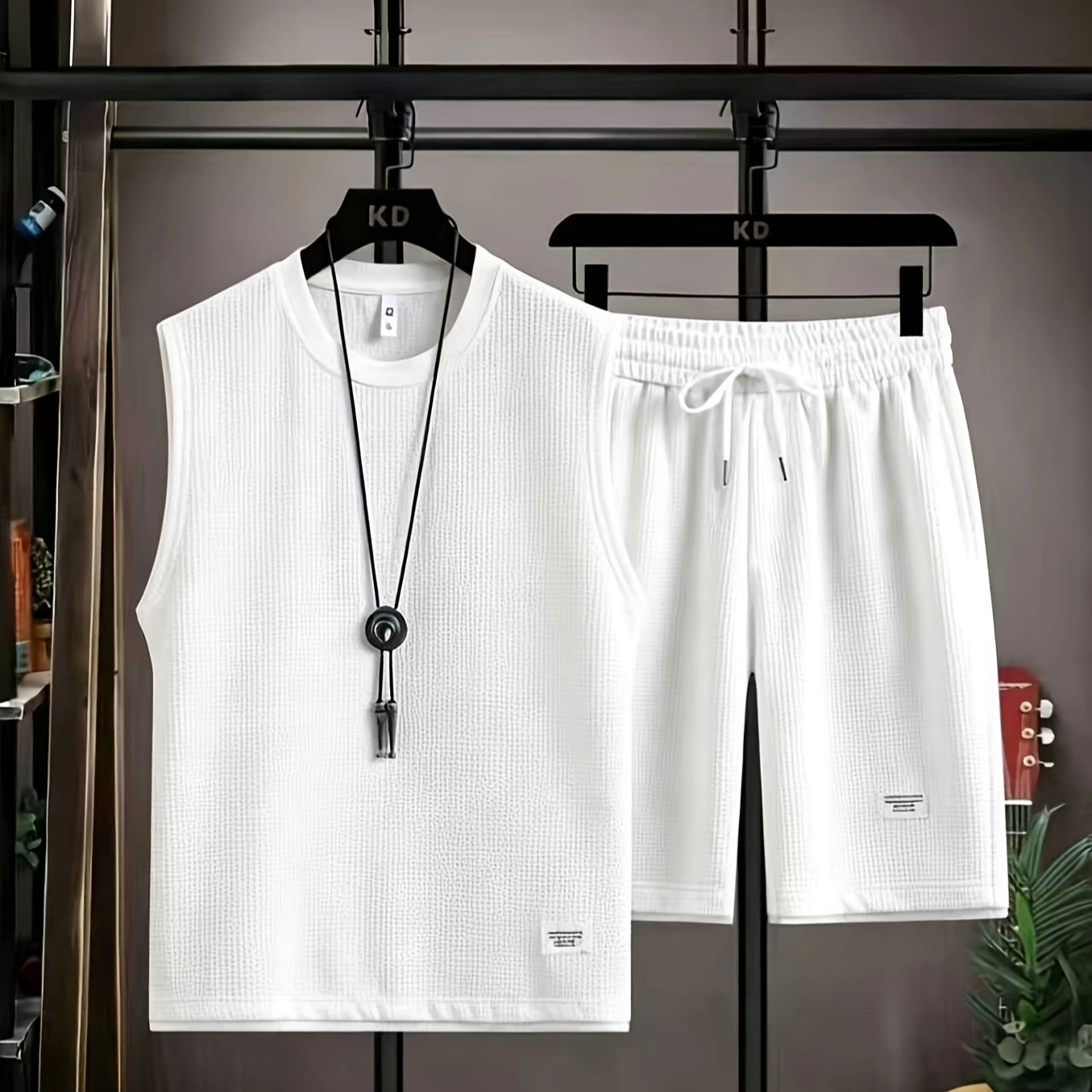 Summer men's vest sets high qu - đánh giá và giá Mens Fashion Summer