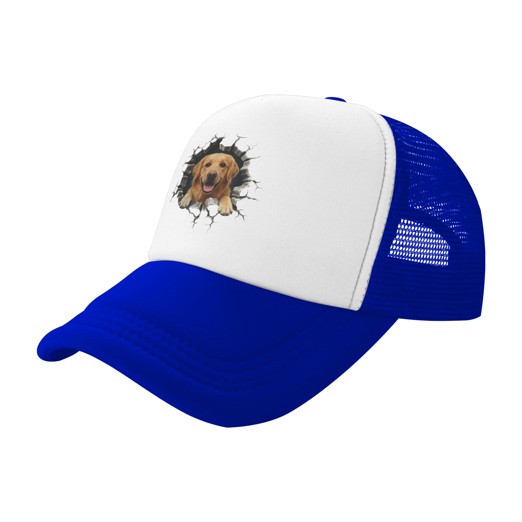 Breaking Through Golden Retrie - đánh giá và giá Trucker Hat Cap