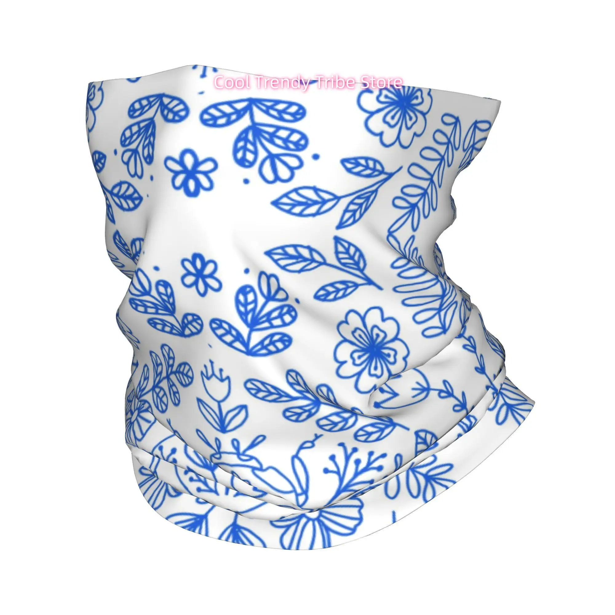 Blue Line Retro Scarab Flower  - đánh giá và giá Men'S Fashion Head Scarf