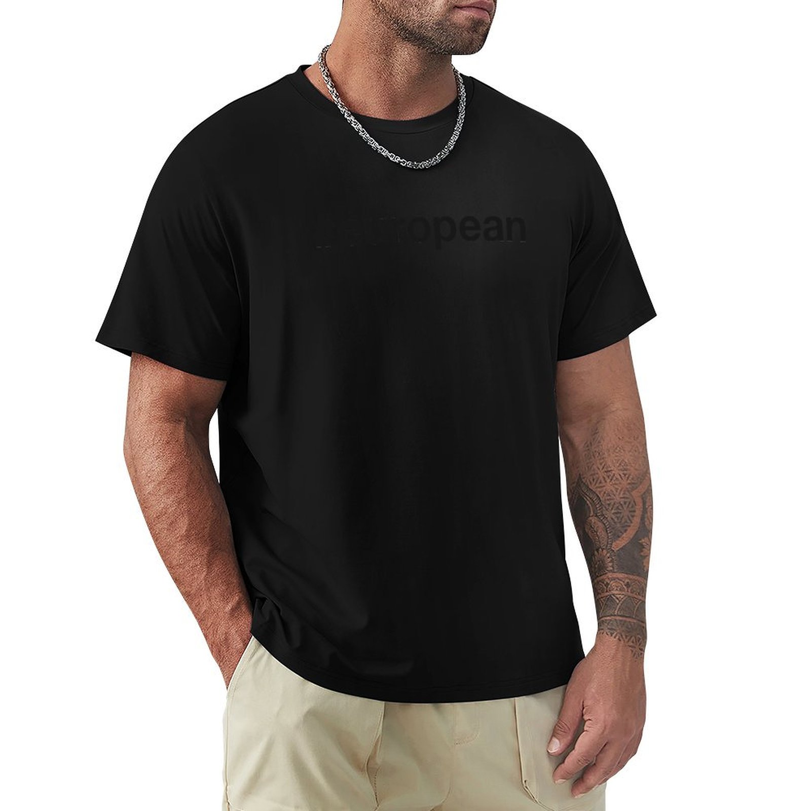 EUROPEAN Hashtag T-Shirt Casua - đánh giá và giá Mens Fashion Hashtags