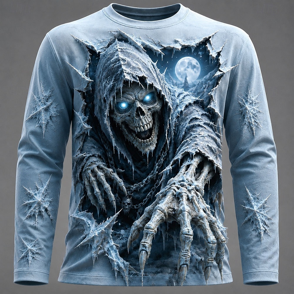 Halloween Men 3D Graphic Print - đánh giá và giá Mens Fashion Summer