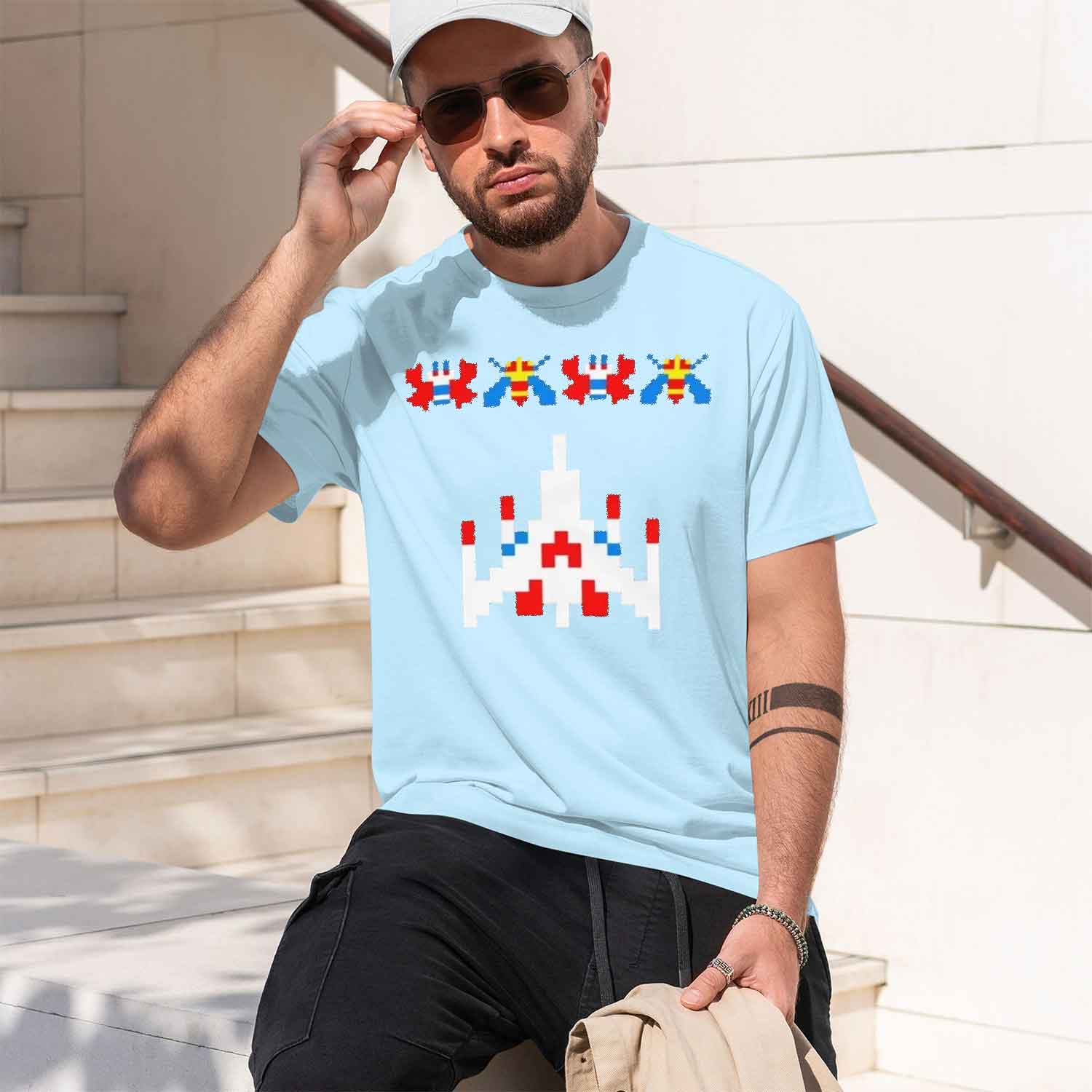 80s 70s Arcade Galaga Video Ga - đánh giá và giá Men'S Fashion 70S