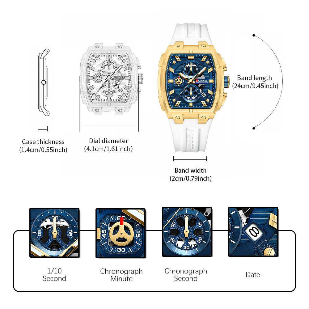 CURREN Luxury Vintage Watch fo - đánh giá và giá Men'S Fashion Magazine