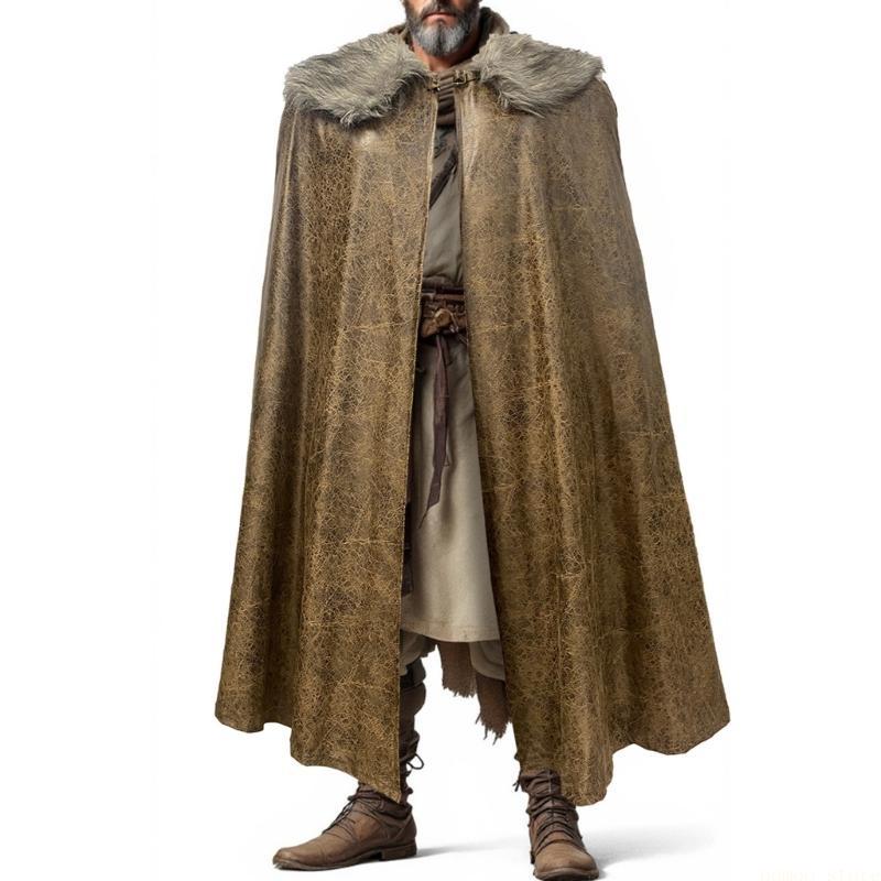 31BF Cổ Thời Trung Cổ Hiệp Sĩ  - đánh giá và giá Mens Fashion Poncho