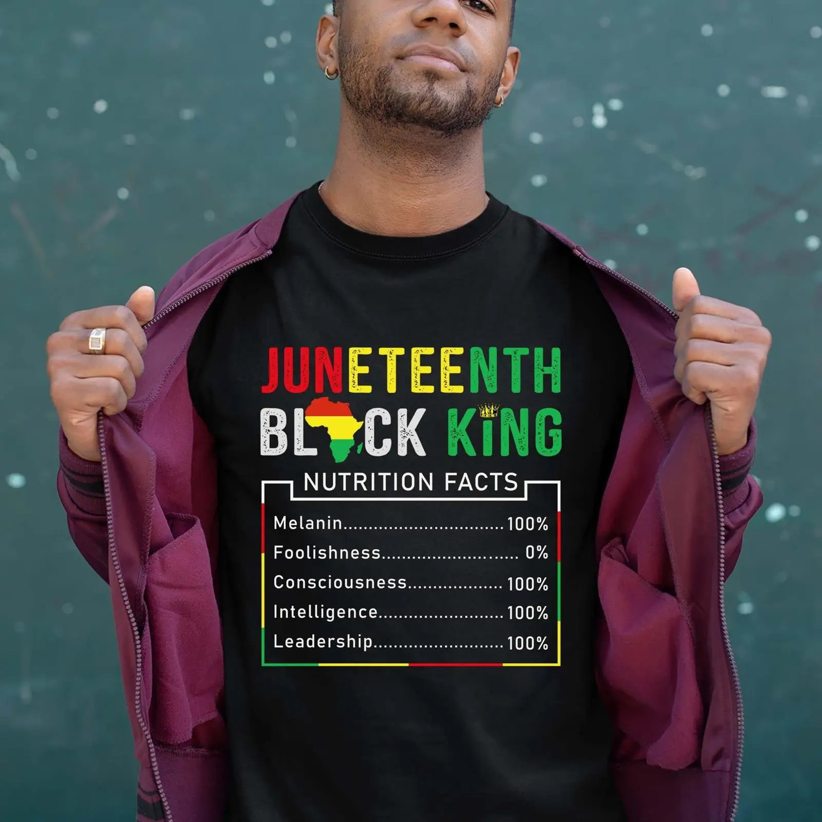 Juneteenth Black King T Shirt  - đánh giá và giá Men'S Fashion History