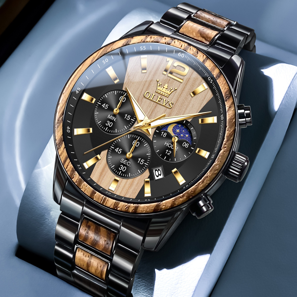 OLEVS Men's Watches Luxury Ori - đánh giá và giá Men'S Fashion Magazine