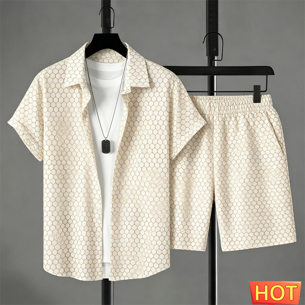 Summer Outfits Man Shirt Set G - đánh giá và giá Men'S Fashion Usa