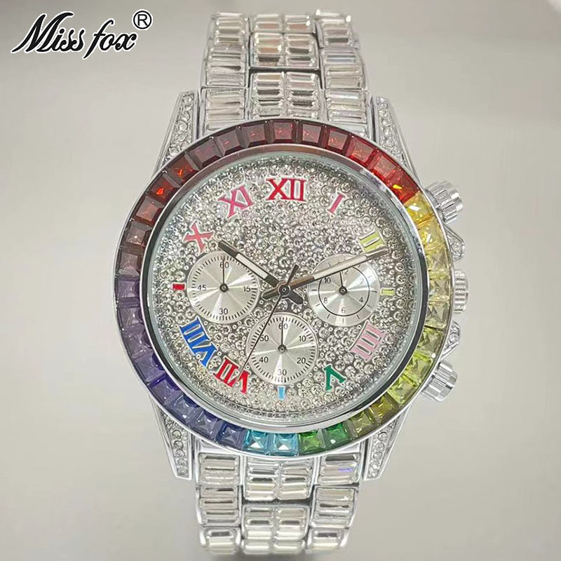 MISSFOX Sang Trọng Đá Đồng Hồ  - đánh giá và giá Men'S Fashion Magazine