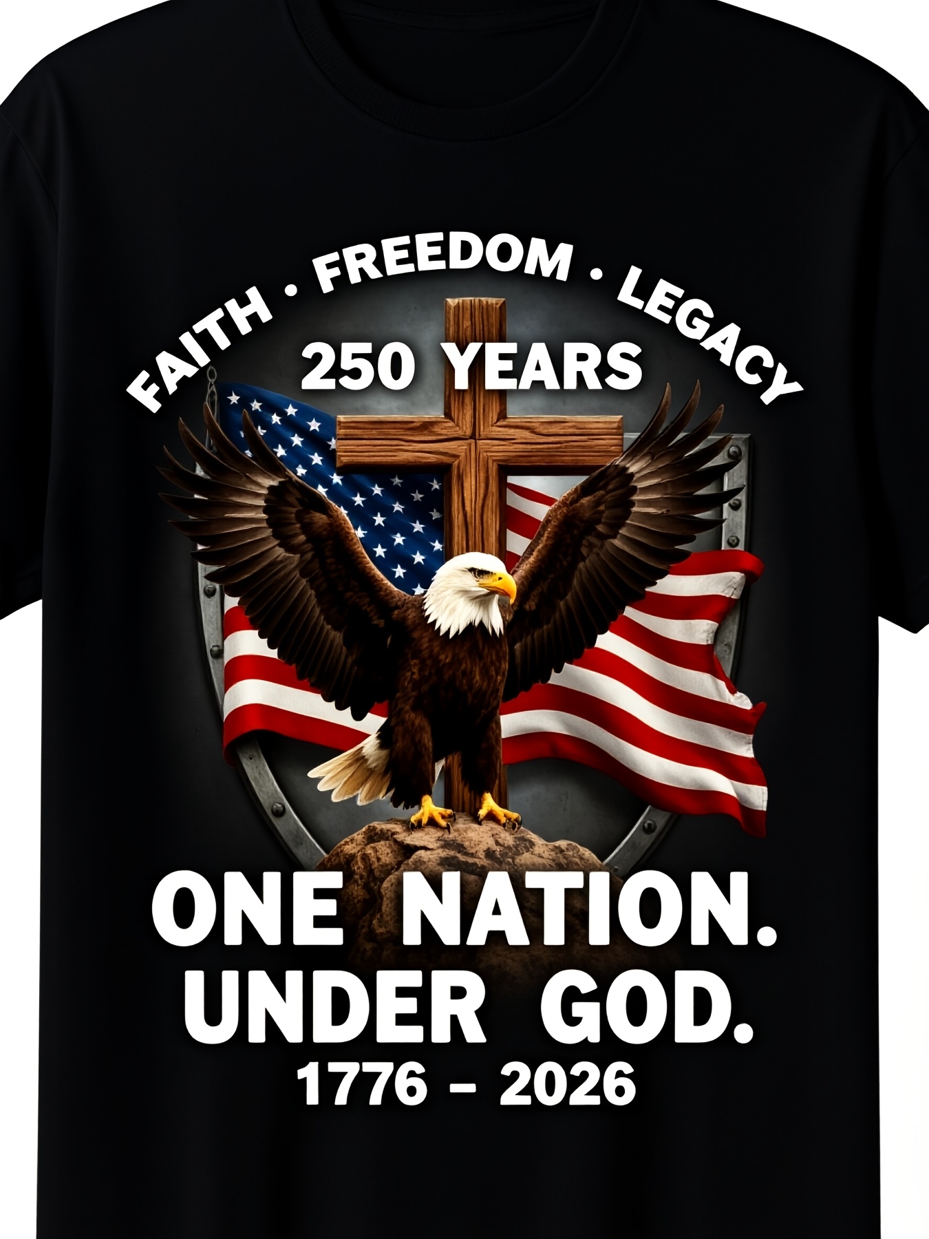 U.S. 250th Anniversary T-shirt - đánh giá và giá Men'S Fashion History