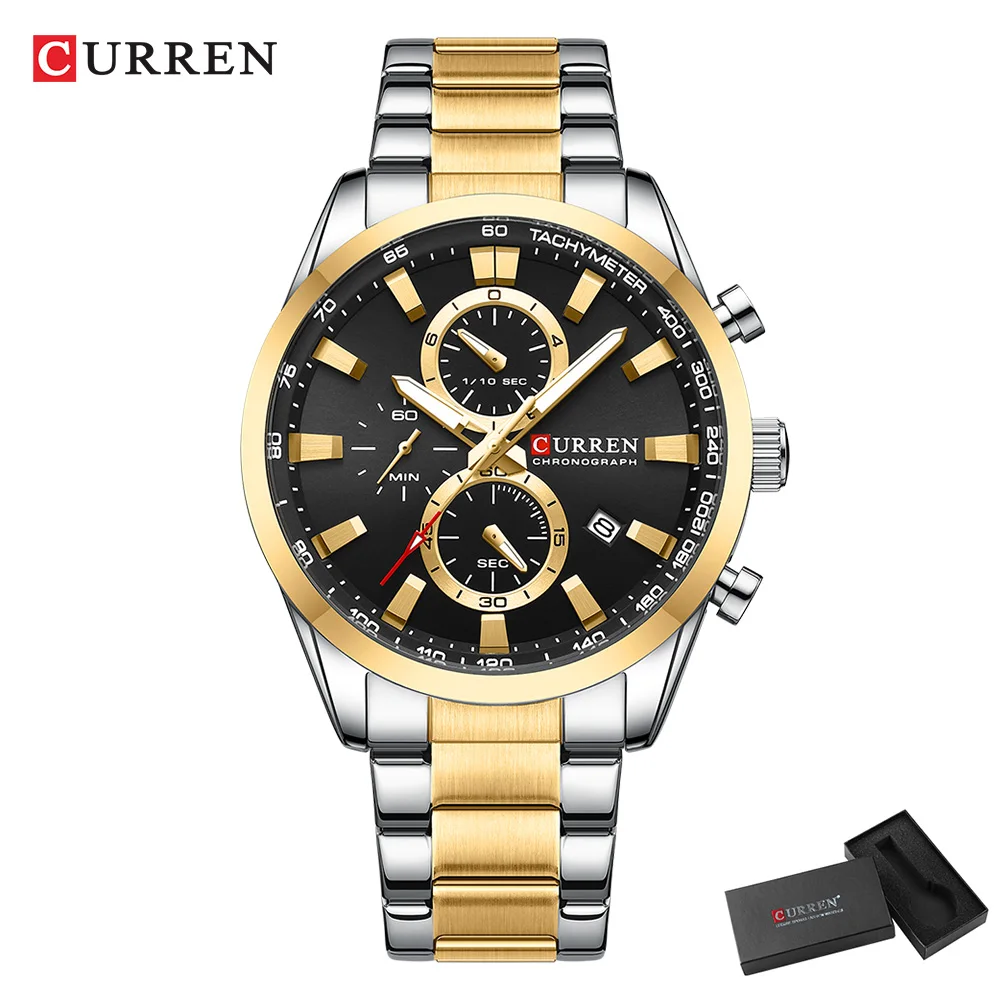 CURREN Casual Quartz Chrono Sp - đánh giá và giá Men'S Fashion Jewelry