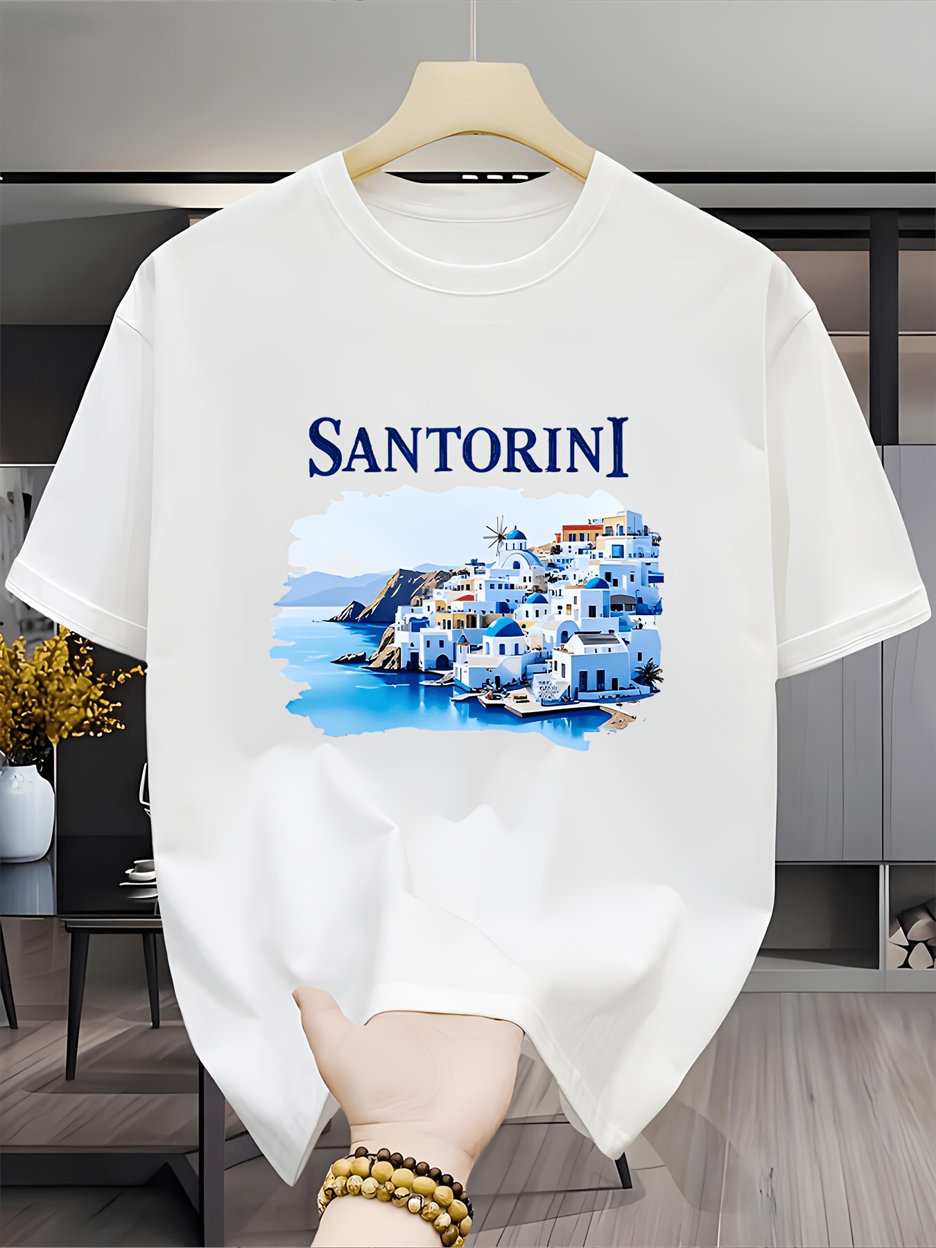 Vintage Santorini Greece Lands - đánh giá và giá Men'S Fashion Greece
