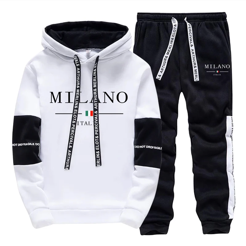 Men's Set/Hoodie/Pants Italy T - đánh giá và giá Men'S Fashion Usa