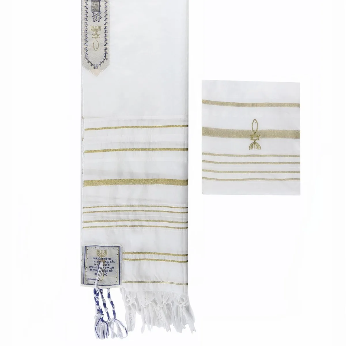 Golden Stripes Prayer Shawl wi - đánh giá và giá Men'S Fashion Bag