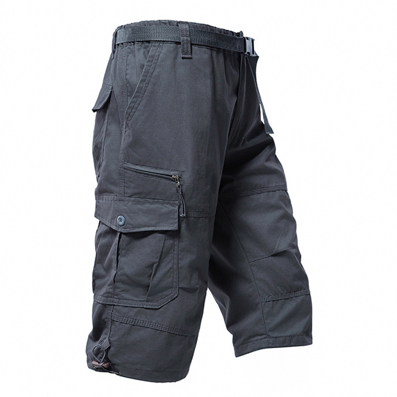 Men's Cotton 3/4 Pants Loose P - đánh giá và giá Mens Fashion Workwear