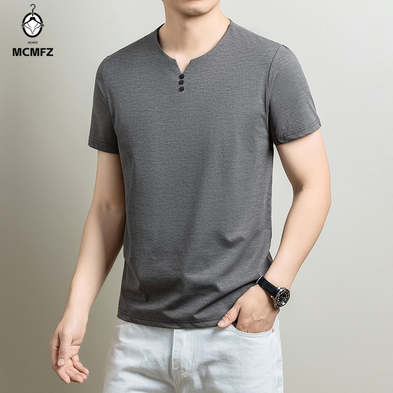 Mens Basic Henley T Shirt Comf - đánh giá và giá Men'S Fashion Undershirt