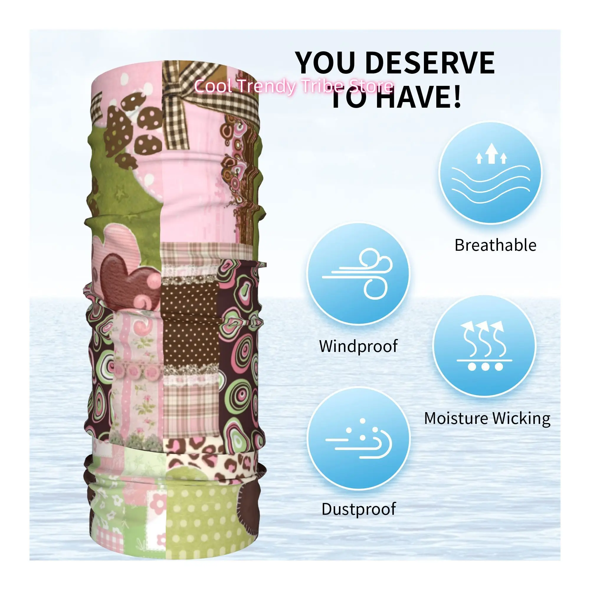 Women' Boho Retro Patchwork He - đánh giá và giá Men'S Fashion Head Scarf