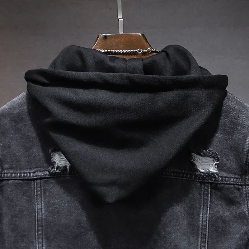 Pop Spring Autumn New Fashion  - đánh giá và giá Men'S Fashion Grey Jeans