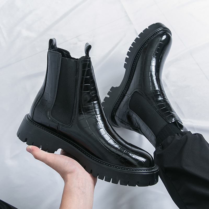 Autumn New High Top Chelsea Bo - đánh giá và giá Mens Fashion Workwear