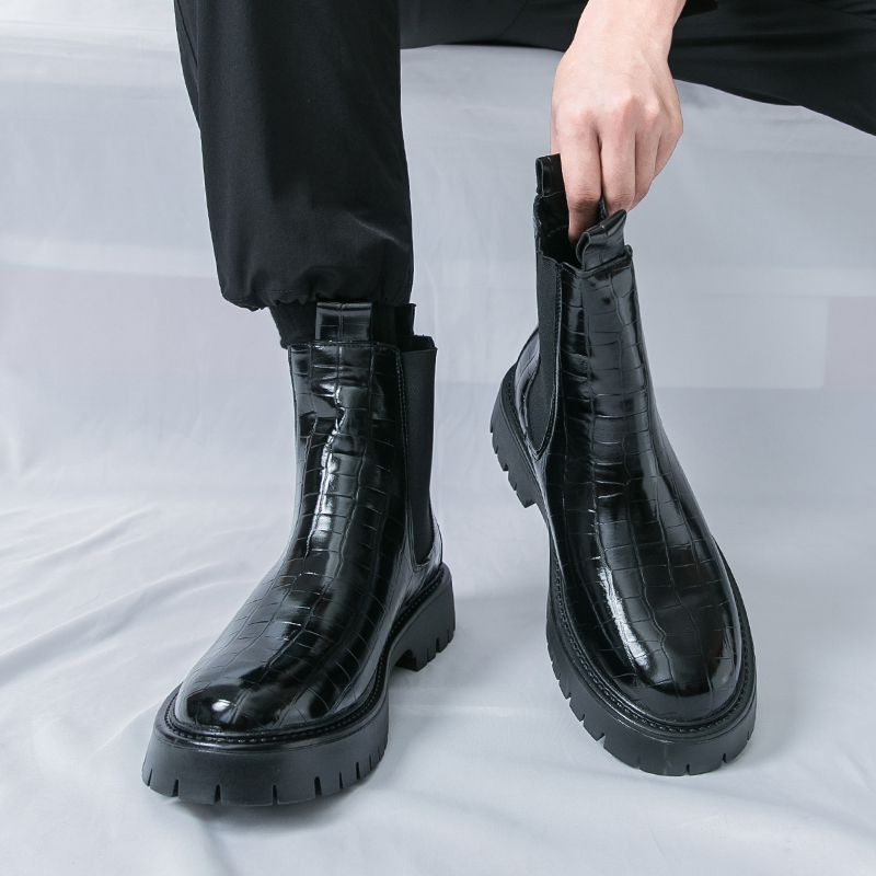 Autumn New High Top Chelsea Bo - đánh giá và giá Mens Fashion Workwear