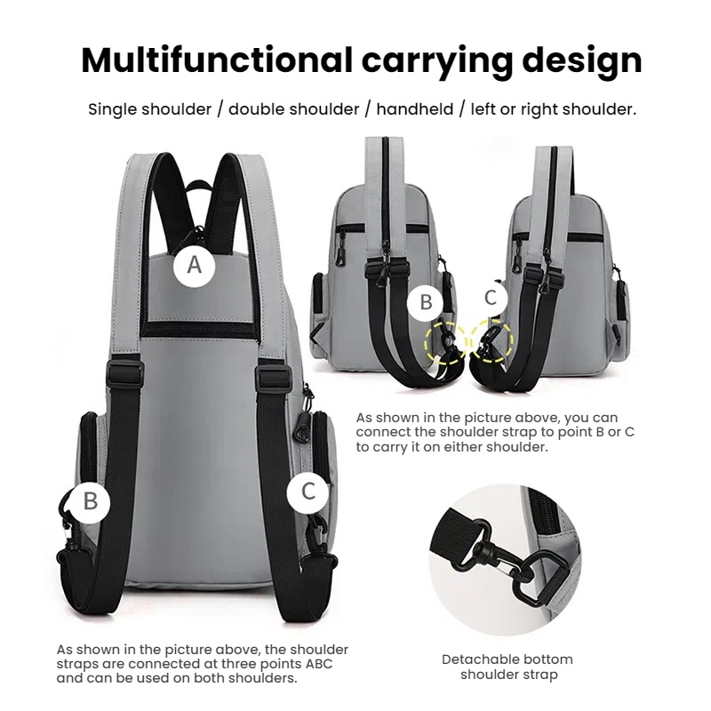 Multi Functional Oxford Mini B - đánh giá và giá Men'S Fashion Bag