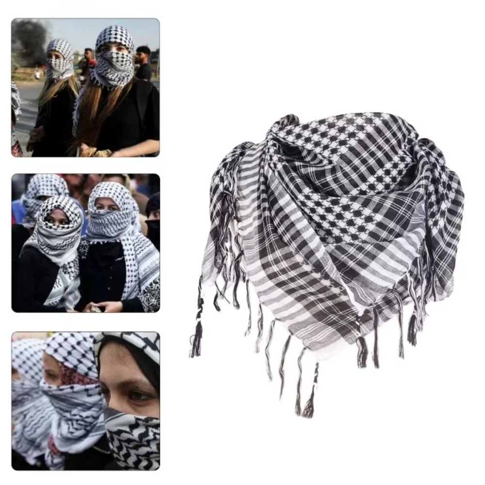 Arabic Scarf Large Arab Shemag - đánh giá và giá Men'S Fashion Head Scarf