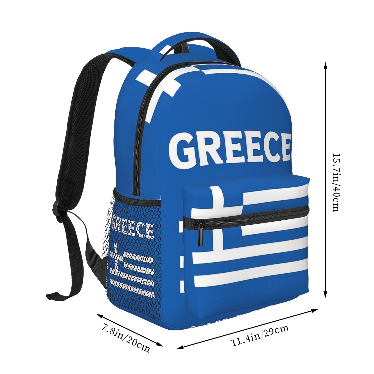 Greece Greek Flag Student Back - đánh giá và giá Men'S Fashion Greece