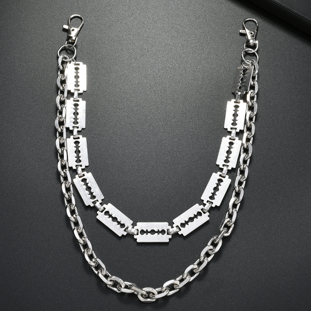 Punk Metal Chain Keychains for - đánh giá và giá Belt Mens Fashion