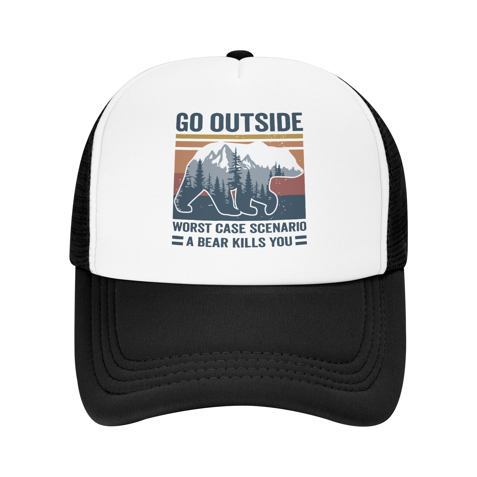 Go Outside Worst Case Scenario - đánh giá và giá Trucker Hat Cap