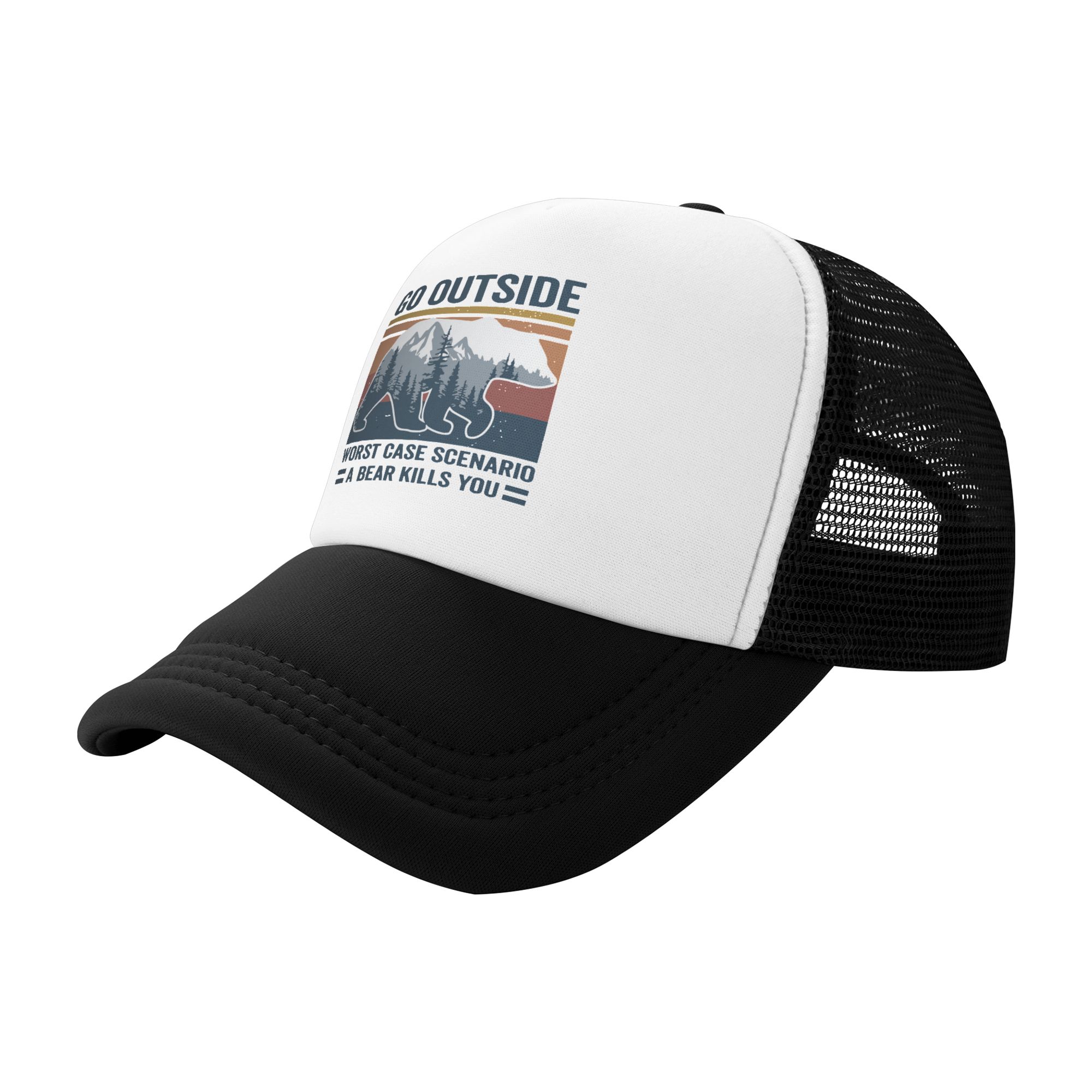 Go Outside Worst Case Scenario - đánh giá và giá Trucker Hat Cap