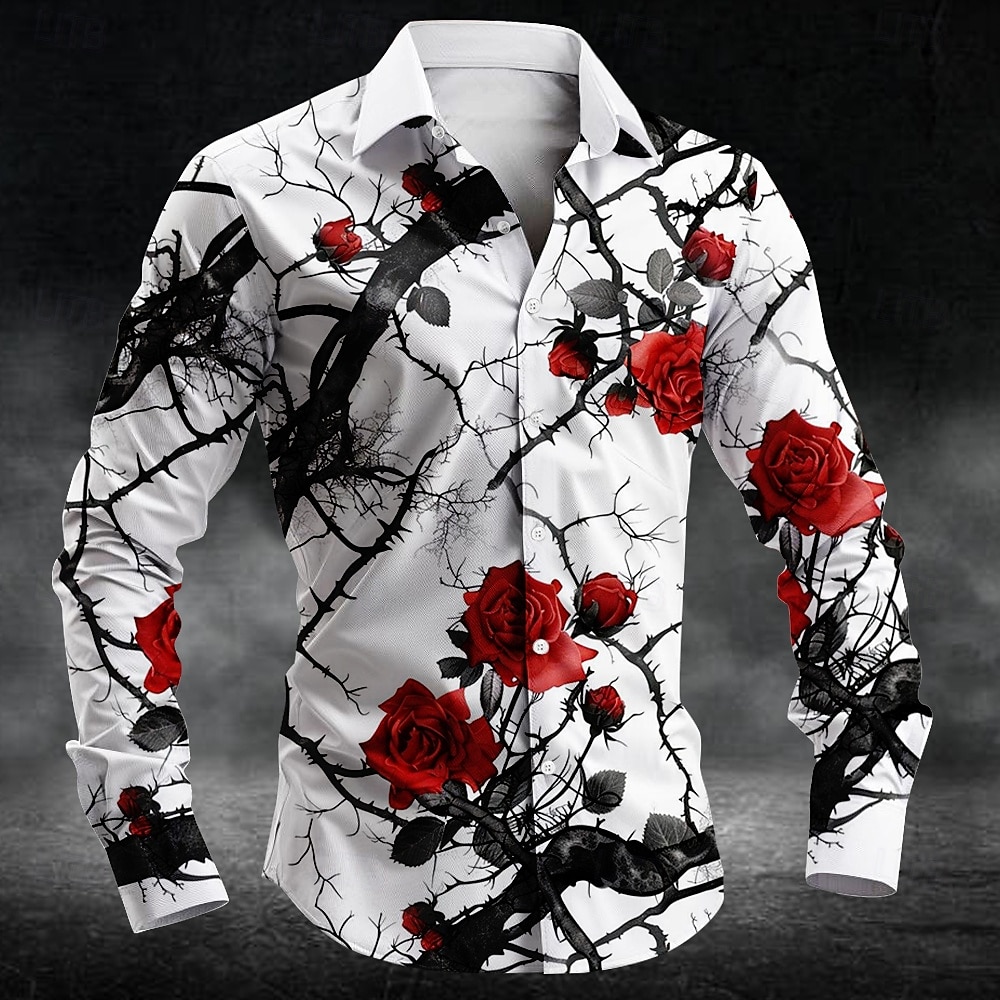 Fashion plum blossom pattern 3 - đánh giá và giá Mens Fashion Summer