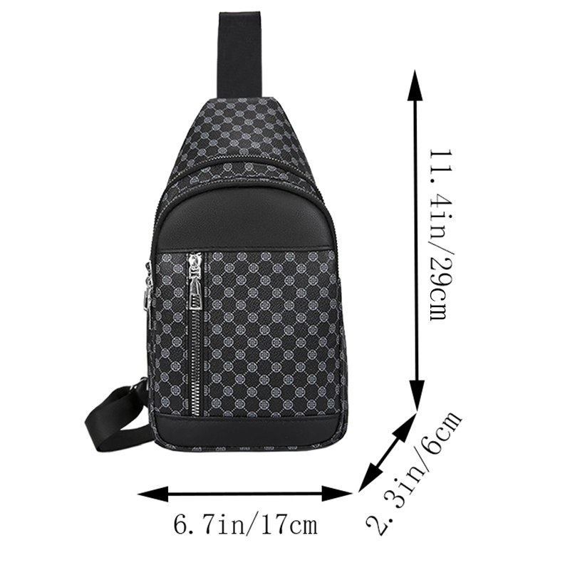 Neutral Style Functional Chest - đánh giá và giá Men'S Fashion Bag