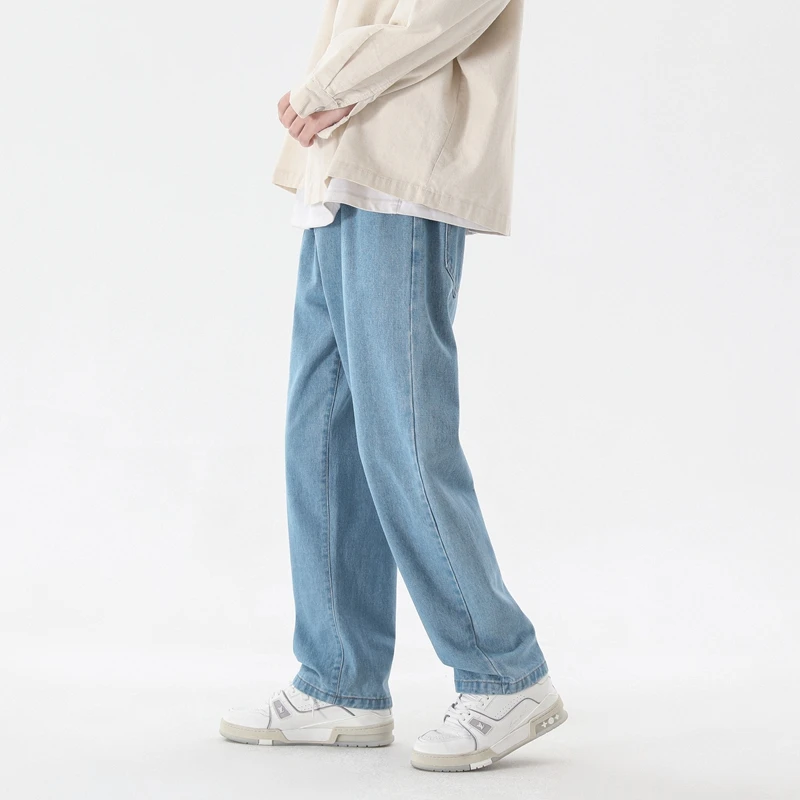 New Korean Fashion Men's Casua - đánh giá và giá Men'S Fashion Grey Jeans