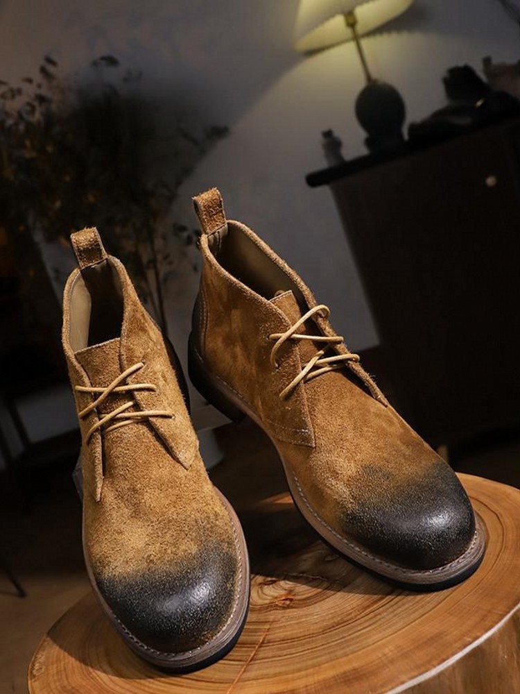 Fashion Versatile Male Lace-Up - đánh giá và giá Mens Fashion Workwear